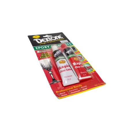 30 ML / DEXTONE EPOXY ADHESIVE RAPID CLEAR COLOR Lem Besi Set