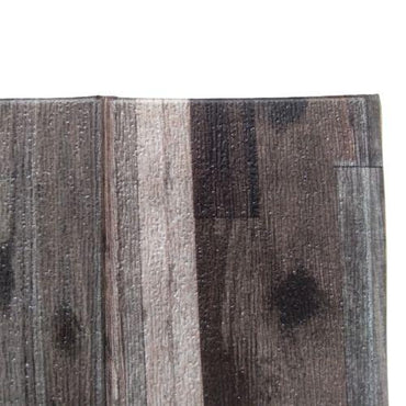 3.5 MM x 70 CM x 70CM / COBZ SMBY6 Wallpaper Foam Sticker Kayu Hitam Lembar