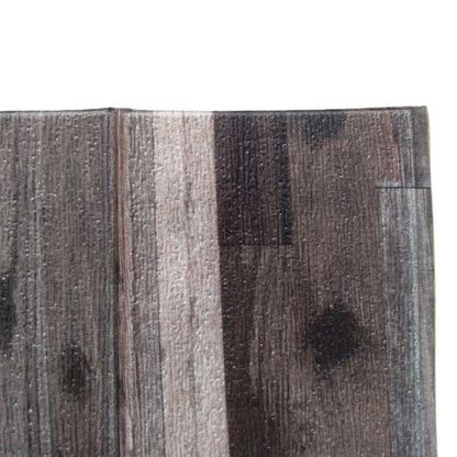 3.5 MM x 70 CM x 70CM / COBZ SMBY6 Wallpaper Foam Sticker Kayu Hitam Lembar