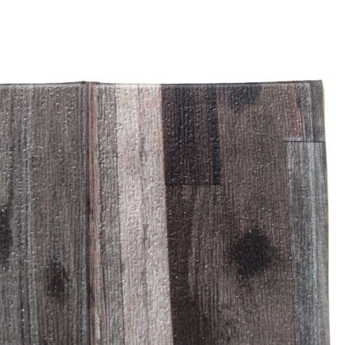 3.5 MM x 70 CM x 70CM / COBZ SMBY6 Wallpaper Foam Sticker Kayu Hitam Lembar