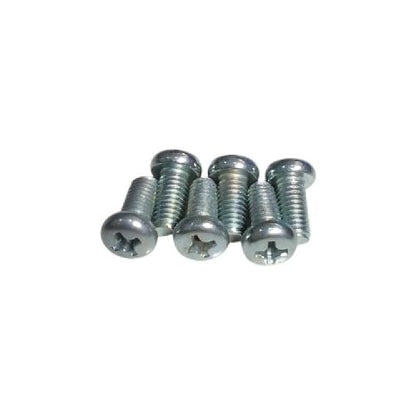 M 5 x 10 MM / TM Baut JP Kepala Pentol Bulat Plus Putih Biji