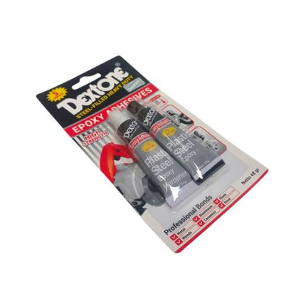 48 GR / DEXTONE EPOXY ADHESIVES PLASTIC STEEL 5 MINUTES Lem Besi Set