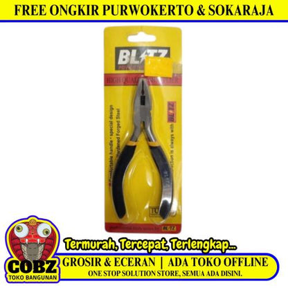 4 1/2 IN / BLITZ Tang Kombinasi Kawat Kabel Combination Pliers
