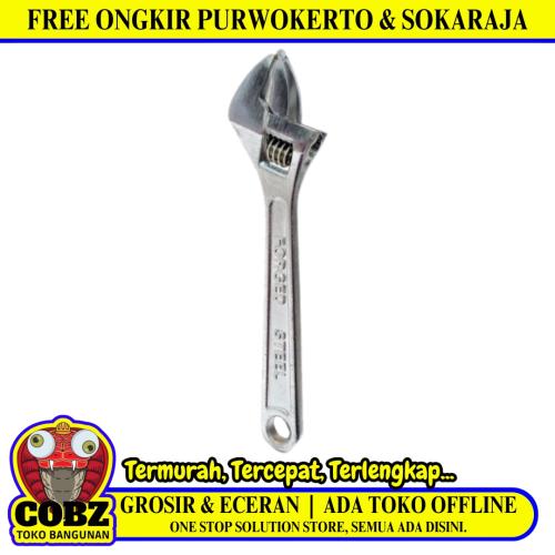 8 IN / HSS Kunci Inggris Bago Multifungsi Adjustable Wrench