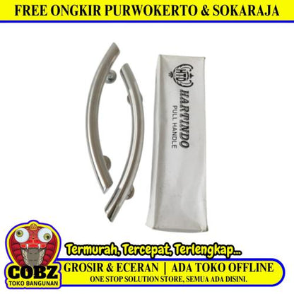 30 CM / HARTINDO Tarikan Pegangan Pull Handle Pintu SS Silver Set