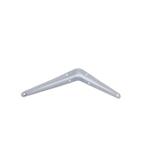 5 IN x 6 IN / TM Siku Rak L Shelf Brackets Penyangga Putih Tipis