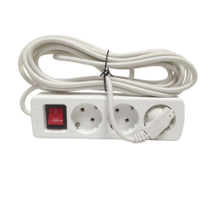 3 LUBANG x 500 CM / KAWACHI Stop Kontak Colokan Terminal Kabel 5 M