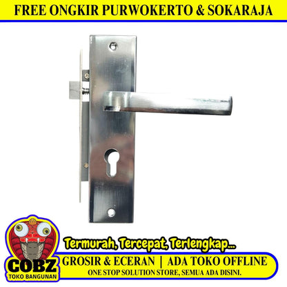 GRT 999 SN / CP  Handle Door Lock Tarikan Handle Kunci Pintu Tanggung Set