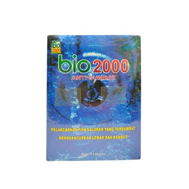 600 GR / BIO 2000 Anti Sumbat Pembersih Saluran Pipa WC Mampet Dus
