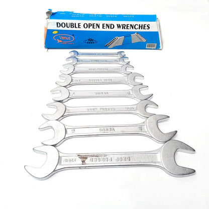 6 MM - 22 MM / VENUS Kunci Pas 2 Sisi Open End Wrench 8 Pcs Set