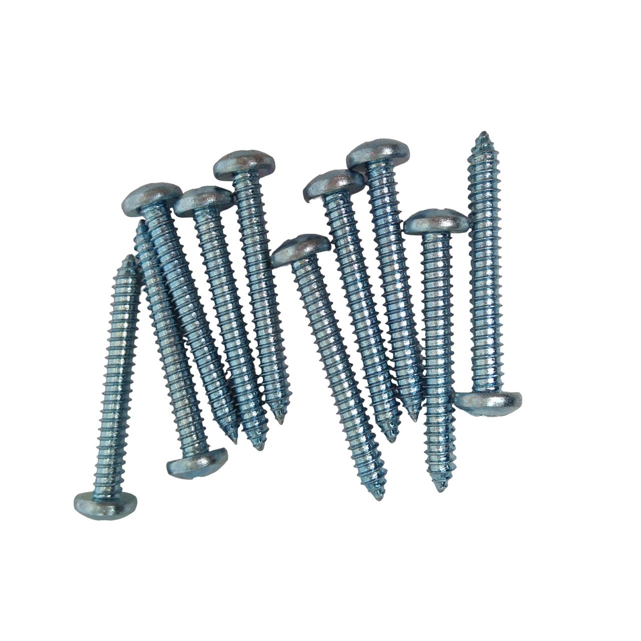 #14 x 2 IN / TM Sekrup PH Kepala Pentol Bulat Plus Silver Biji