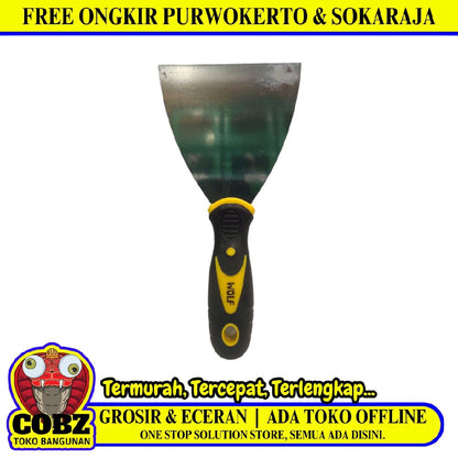 4 IN / WOLF Sekrap Kape Scrapper Cat Perata Acian Gagang Bahan