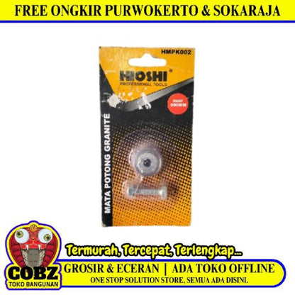 22 MM x 6.0 MM x 2.0 MM / HIOSHI Mata Potong Keramik Dorong Tile Cutter Set