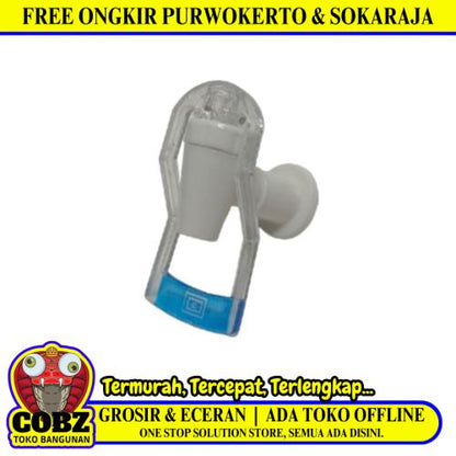 3/8 IN / COBZ Kran Dispenser Guci Drat Dalam Air Panas Cold Biru