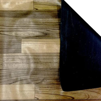 120 CM x 15 M / NM 06 Karpet Perlak Lantai Meja Vinyl PVC Coklat Tua Roll