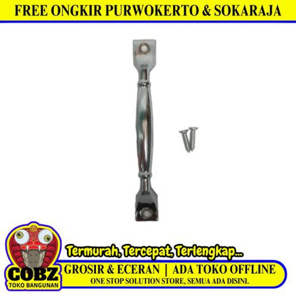 12 CM / TOP 096 Tarikan Pintu Pegangan Lemari Laci Jendela Stainless
