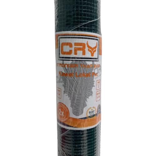 1/4 IN x 1/4 IN x 90 CM x 10 M / CRY Kawat Ram Loket Ayakan Pasir Plastik PVC Roll