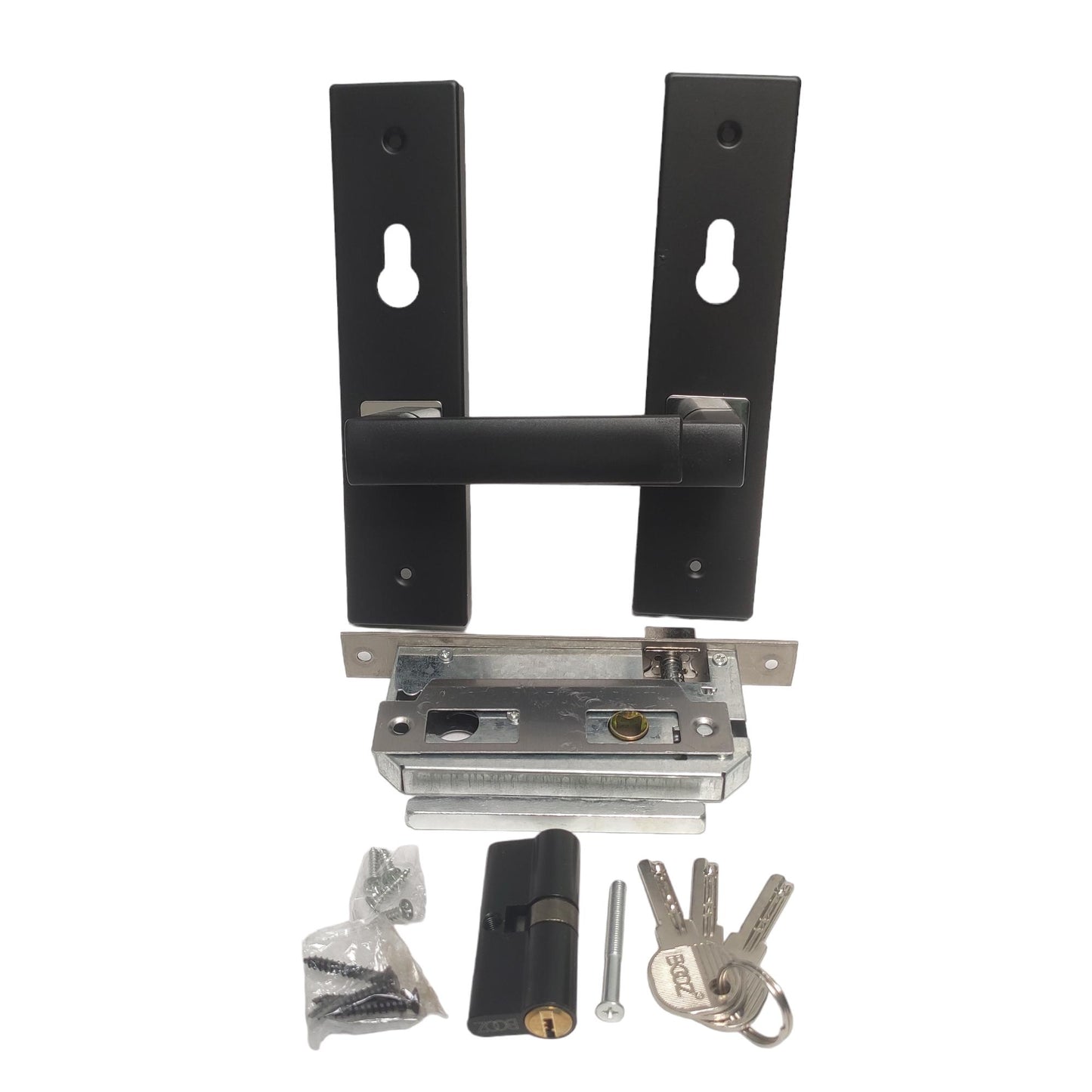 BOOZ G18B BKCP Handle Door Lock Tarikan Handle Kunci Pintu Tanggung Set