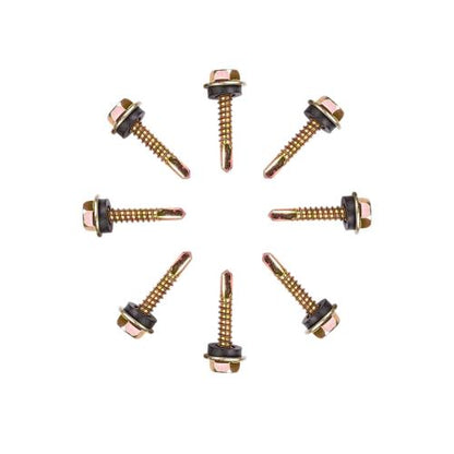 19 MM / TM Roofing Baut Sekrup Atap Baja Ringan Kuning Biji