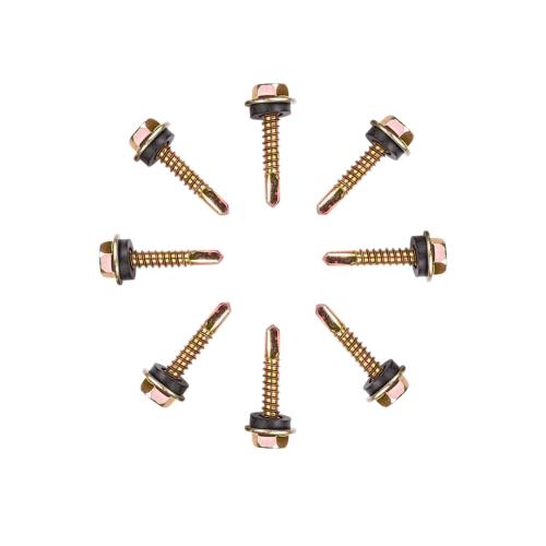 19 MM / TM Roofing Baut Sekrup Atap Baja Ringan Kuning Biji