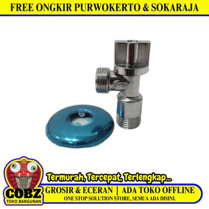 1/2 IN / ONDA JF 03 TA Stop Kran Air Shower Kloset Monoblok Stainless