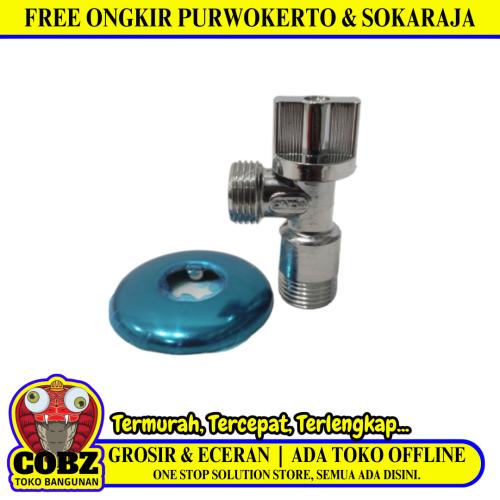 1/2 IN / ONDA JF 03 TA Stop Kran Air Shower Kloset Monoblok Stainless