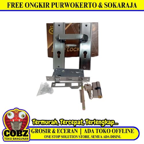 THS DL-813 TOP GRADE Handle Door Lock Tarikan Handle Kunci Pintu Tanggung Set