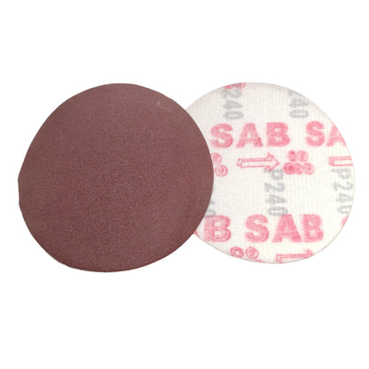 4 IN x GRIT 240 / TM Amplas Velcrow Bulat Tempel Gerinda Lembar