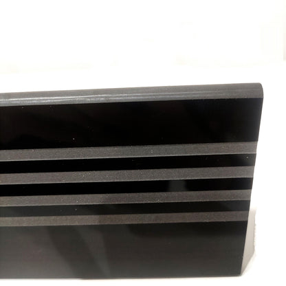 10 CM x 60 CM / VIVA List Granit Lantai Tangga Stepnosing Hitam Lembar