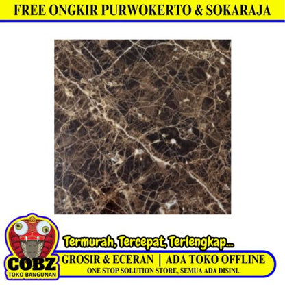 60 CM X 60 CM / NIRO GXP 03 Granit Lantai Rumah Glossy Dus