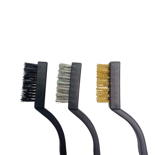 7 IN / MOLLAR Sikat Kawat Nylon Pembersih Kerak Karat Mini Set