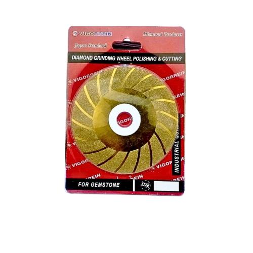4 IN / VIGORREIN Turbo Mata Gerinda Potong Keramik Diamond Cutting Wheel