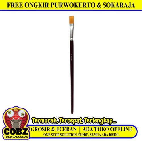 10 MM / JOYKO 10F Kuas Lukis Tembok Kayu Besi Air Acrylic Paint Brush