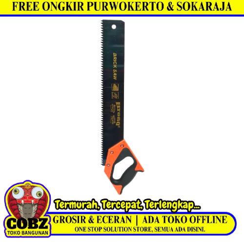 18 IN / ELTORO Gergaji Batako Gorok Hebel Bata Ringan Gagang Karet
