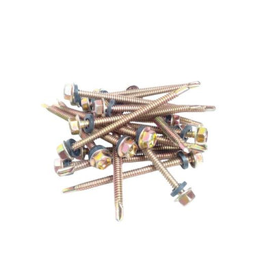 # 12 x 70 MM / VIPER Roofing Baut Sekrup Atap Baja Ringan Kuning Dus