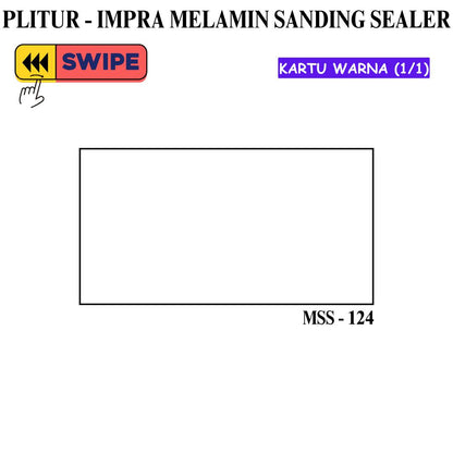 1 KG / IMPRA MELAMINE SANDING SEALER Cat Dasar Meni Kayu Sealer Primer Wood Paint Kaleng