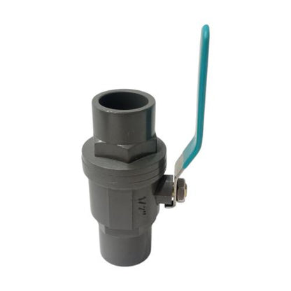1/2 IN / MDN 501 Stop Kran Polos Ball Valve Engkol Plastik PVC
