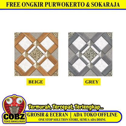 50 CM x 50 CM / JUPITER PHOENIX Keramik Lantai Rumah Glossy Dus