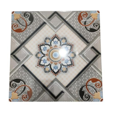40 CM x 40 CM / ARWANA ZARAGOZA Keramik Lantai Rumah Glossy Grey Dus
