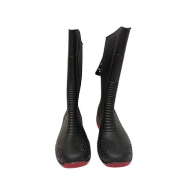 NO 42 / AP Moto Sepatu Boot Kebun Pabrik Proyek Safety Karet Hitam Set
