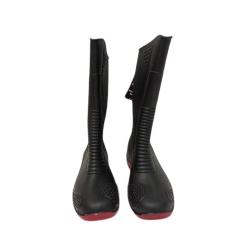 NO 42 / AP Moto Sepatu Boot Kebun Pabrik Proyek Safety Karet Hitam Set