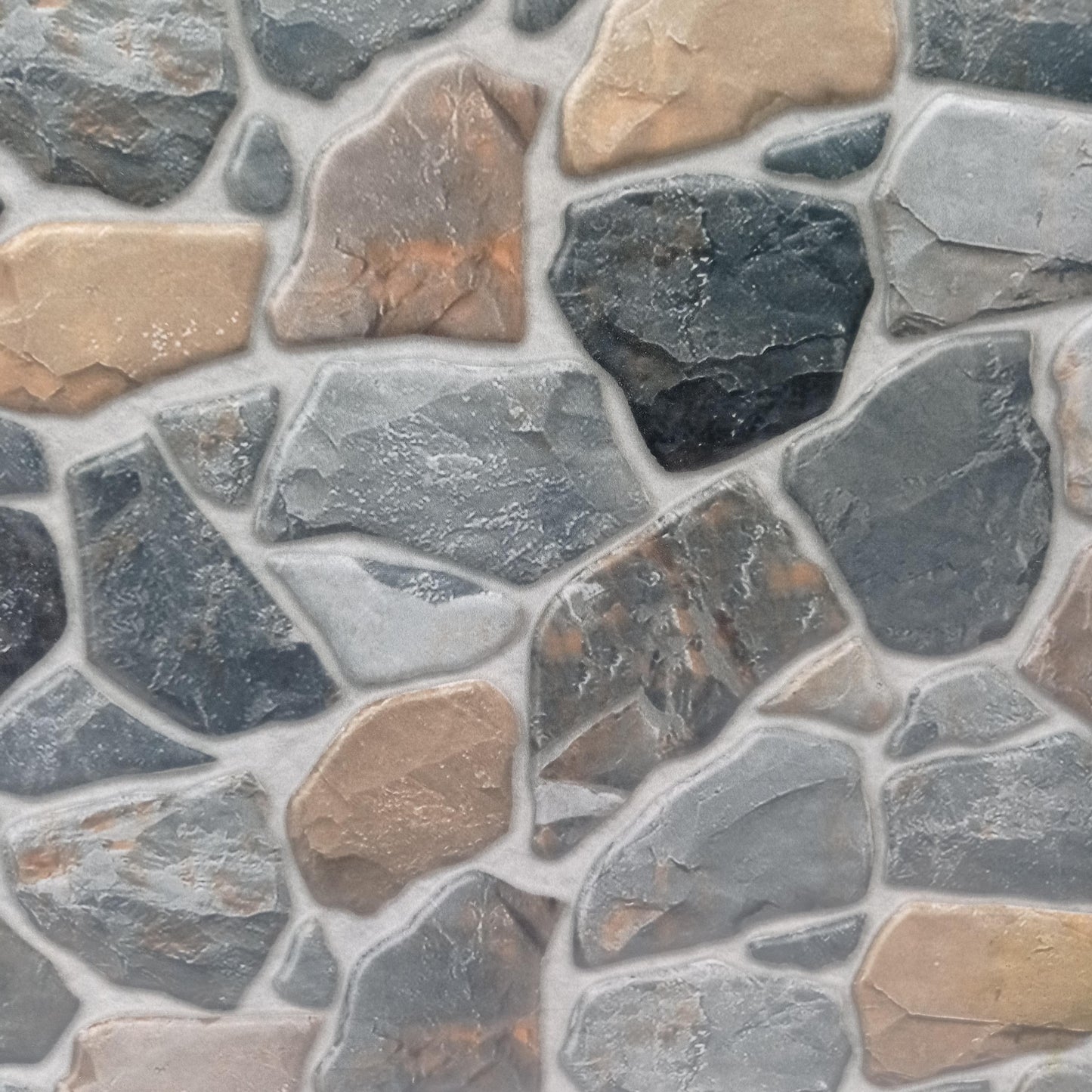 40 CM x 40 CM / ARWANA LA TROBE Keramik Lantai Teras Garasi Matte Grey Dus