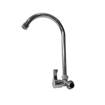 1/2 IN / GRAVINO 7225 Kran Angsa Sink Bak Cuci Piring Tembok Stainless