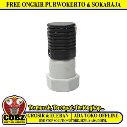 1/2 IN / GN Foot Klep Valve Saringan Pipa Pompa Torrent PVC