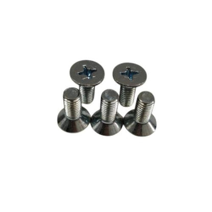 M 8 x 20 MM / TM Baut JF Kepala Rata Plus Putih Biji