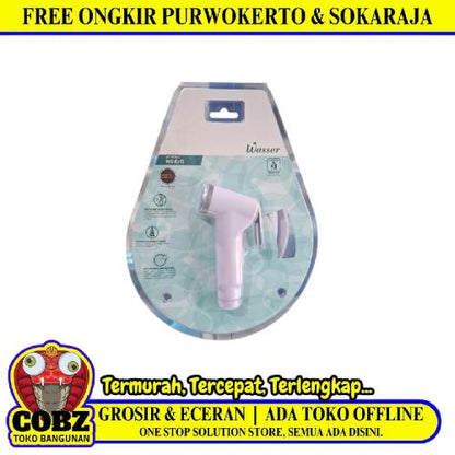 1/2 IN X 120 CM / WASSER WS 89TS Jet Shower Cebok Toilet Plastik PVC Set