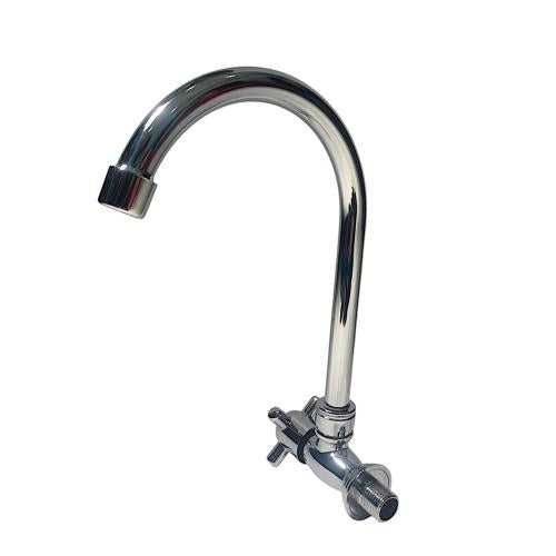 1/2 IN / ONDA V 639 CA Kran Angsa Sink Bak Cuci Piring Tembok Stainless