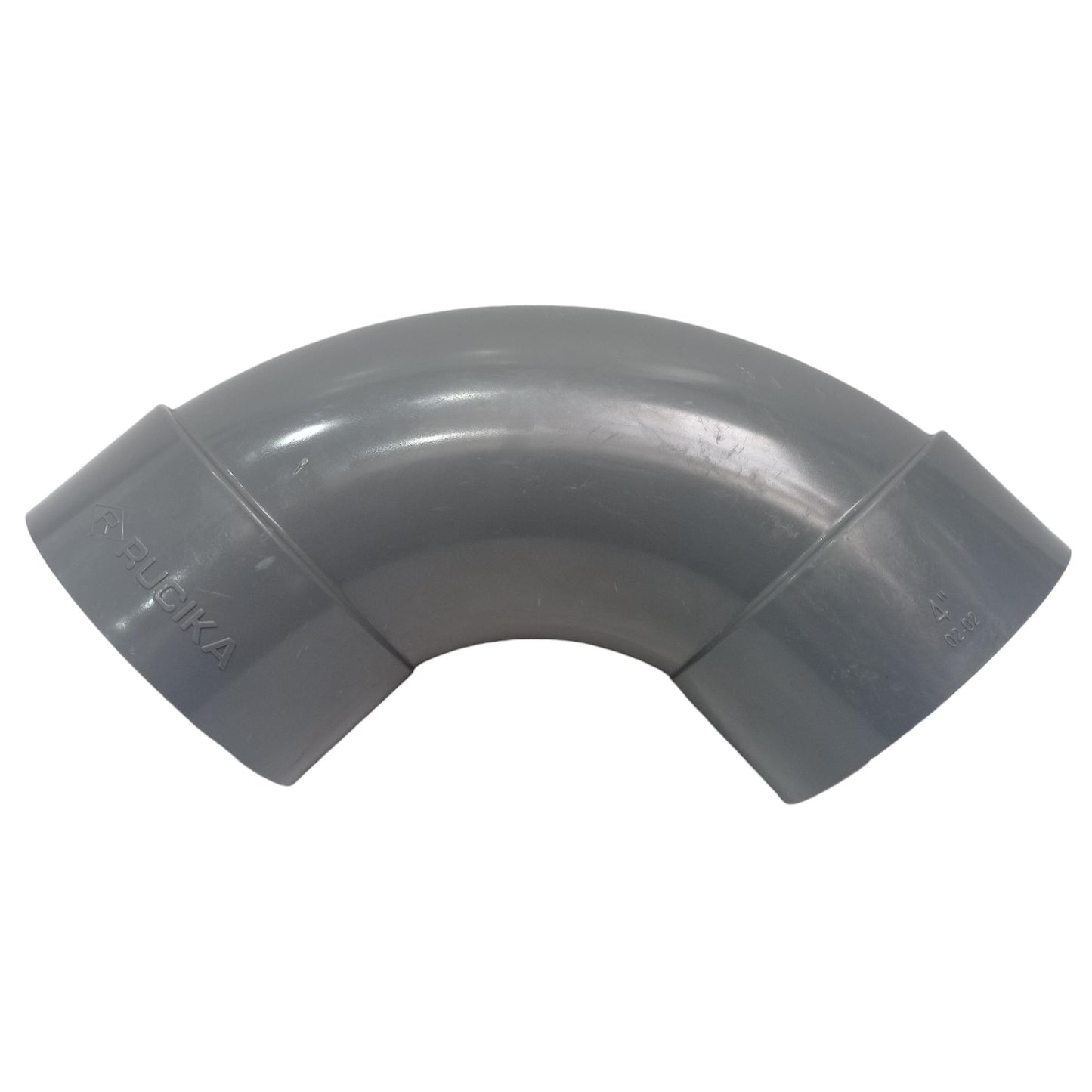 4 IN / RUCIKA D-LL Elbow Knee Keni Large Radius Fitting Pipa PVC