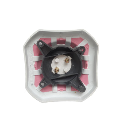 DEXTA 01 Fitting Tempat Lampu Plafon Atap Tempel Kotak Besar Pink