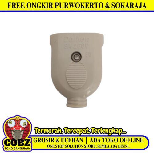 DAIKEN Steker Jek Colokan Kabel Listrik Cewek Kontra Gepeng Cream